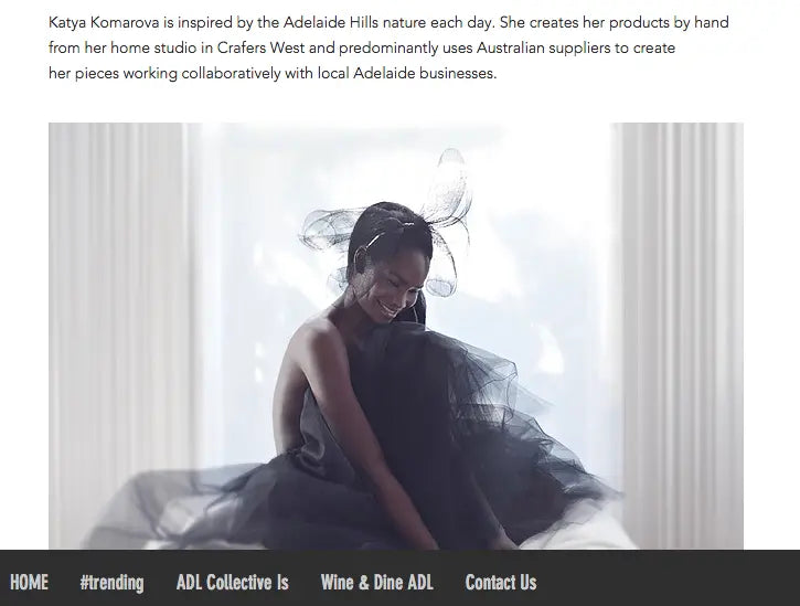 ADL Collective about Katya Komarova brand Katya Komarova