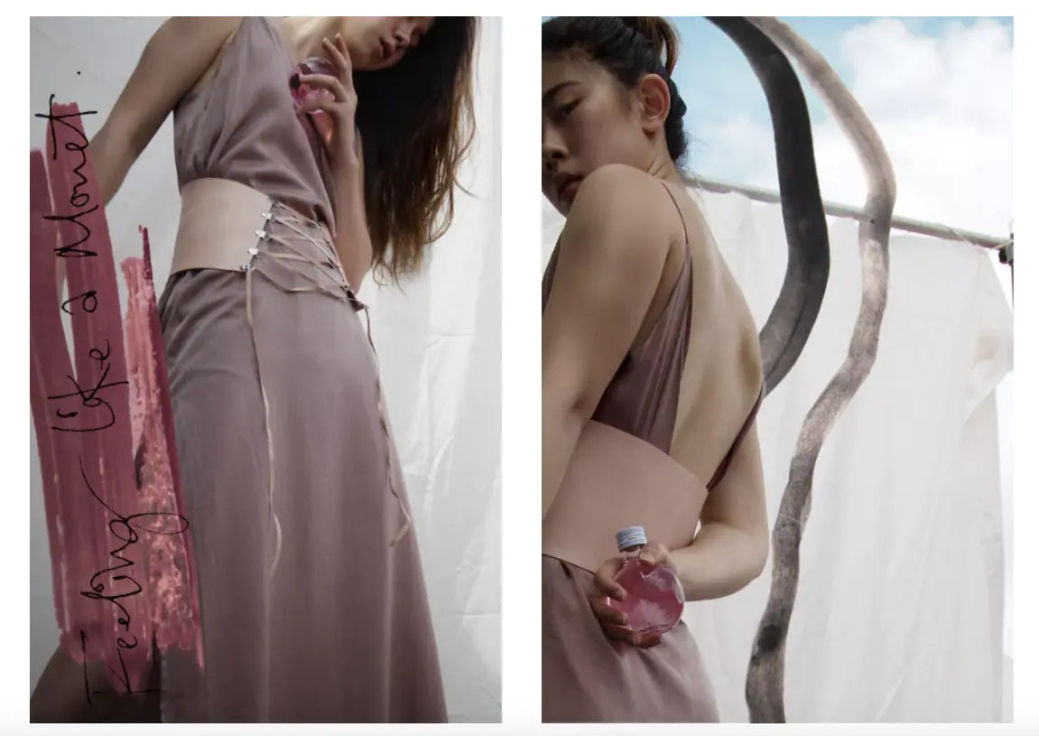 Editorial by The Potential Corporate featuring Katya Komarova Corset. Katya Komarova