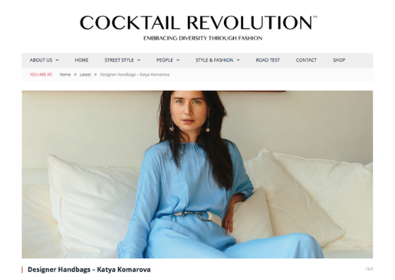 Cocktail Revolution: Q & A With Designer Katya Komarova Katya Komarova