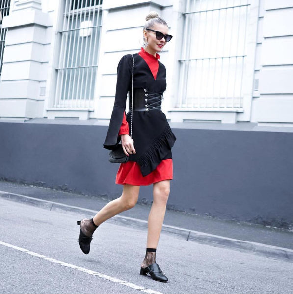 As worn by: Dasha Gold from TheTrendSpotter.Net wears the KK Corset Katya Komarova