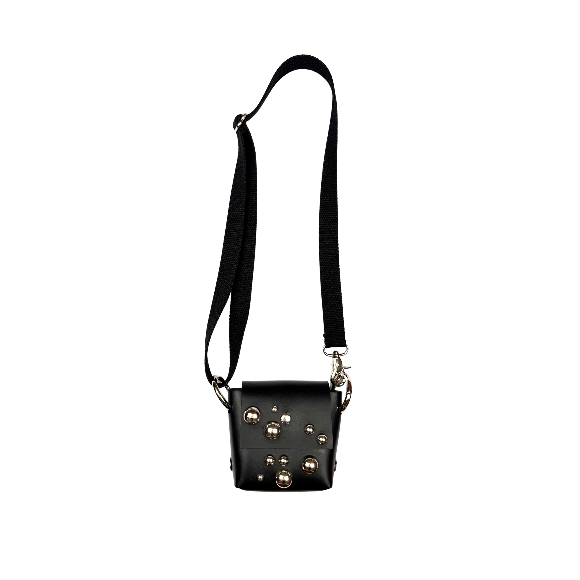 Embellished Leather Mini Purse