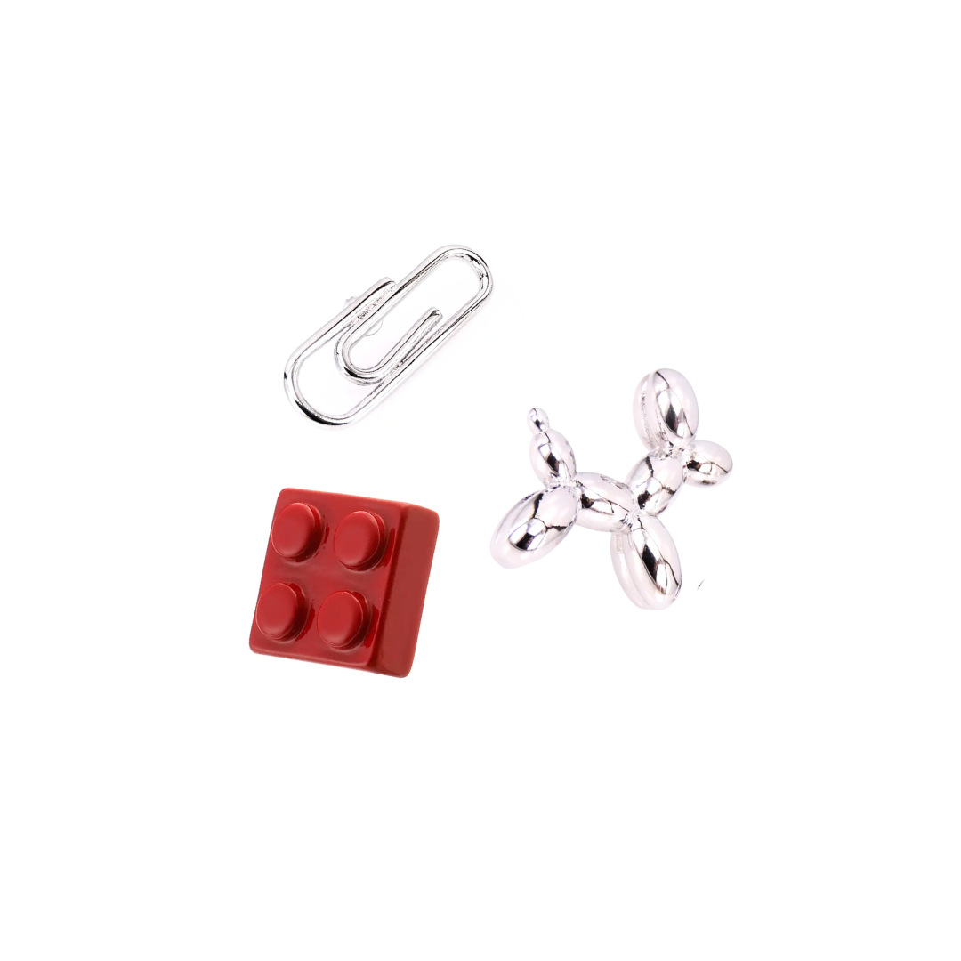 Bag Charm Pin Set - Red - Katya Komarova