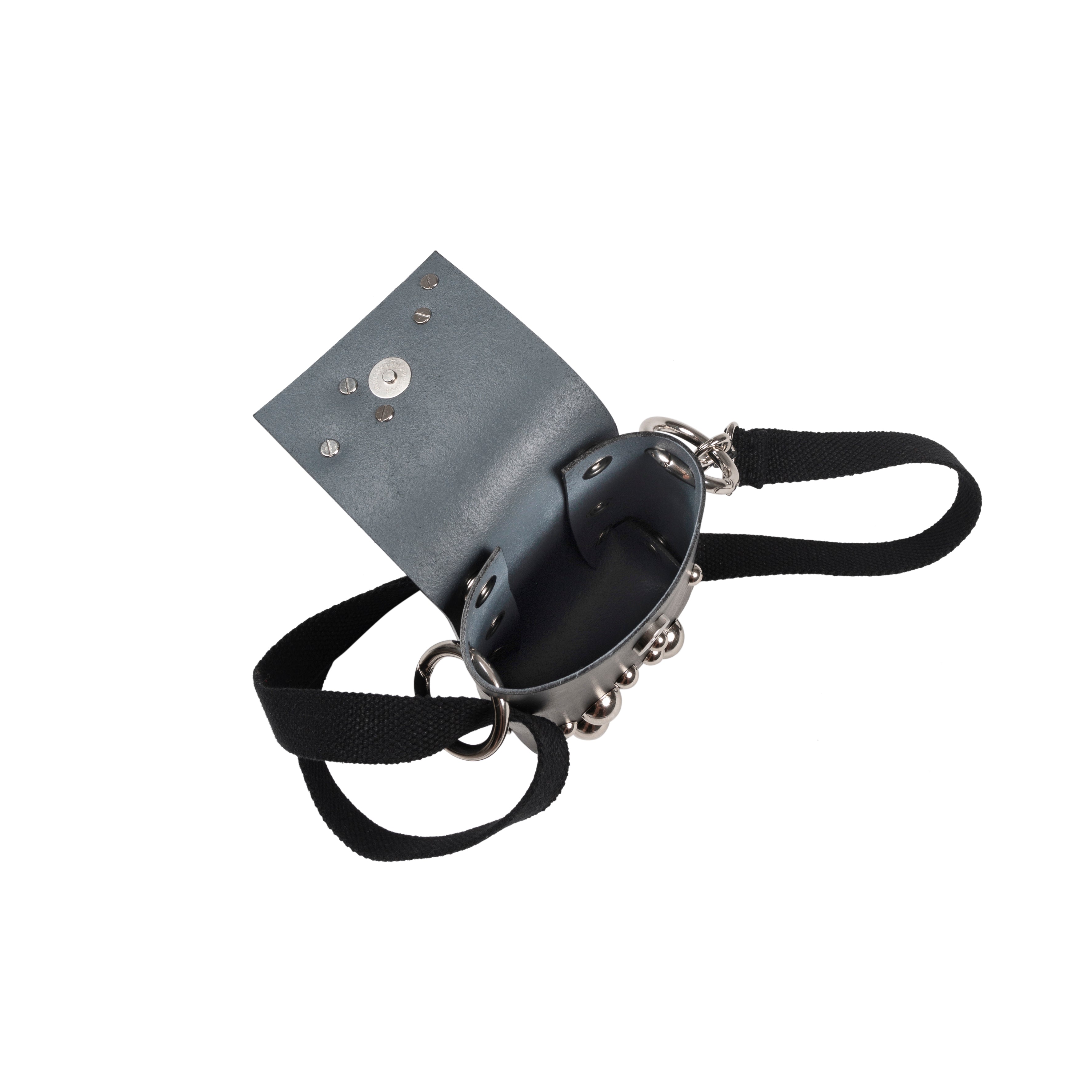 Embellished Leather Mini Purse - Katya Komarova