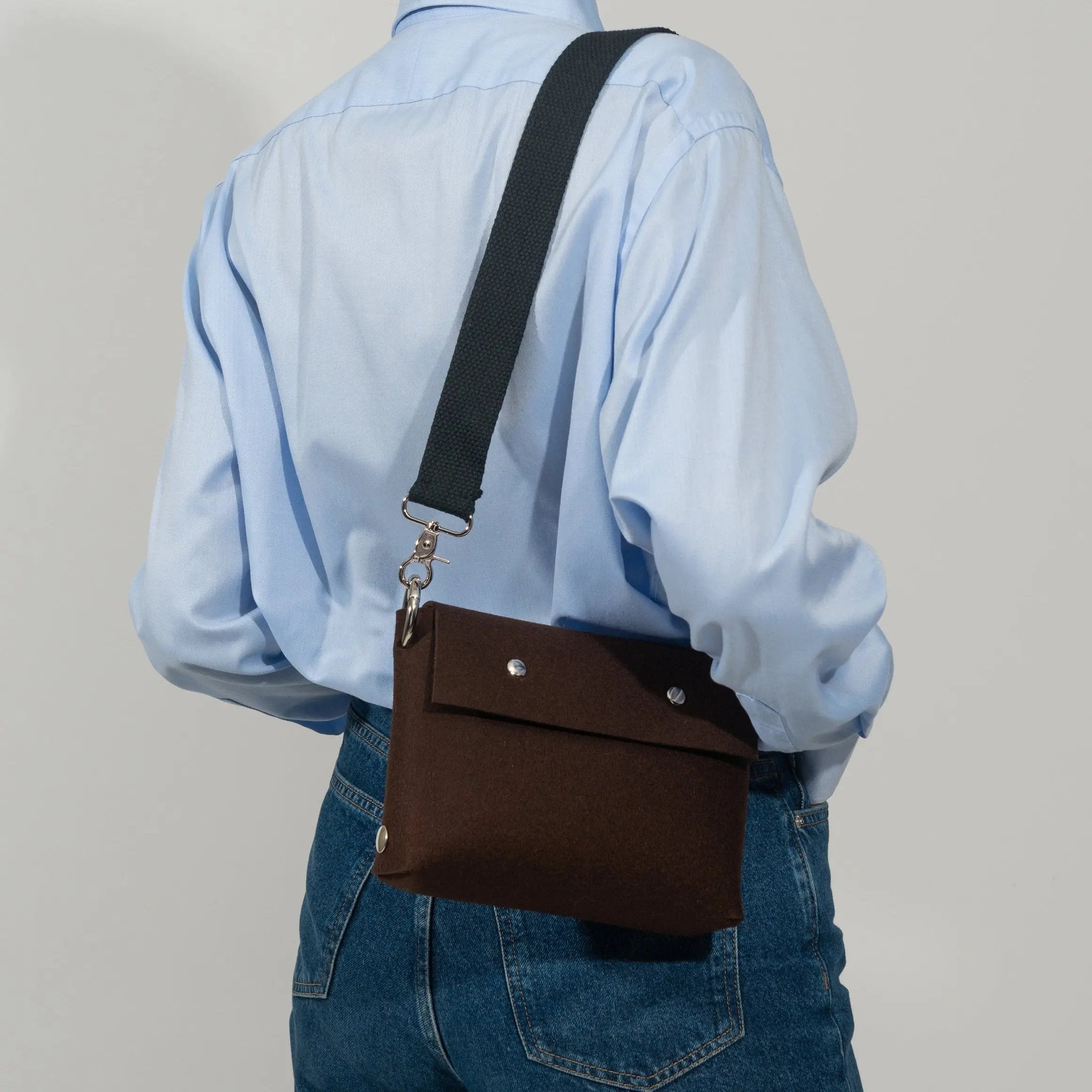 Felt Mono Purse Katya Komarova