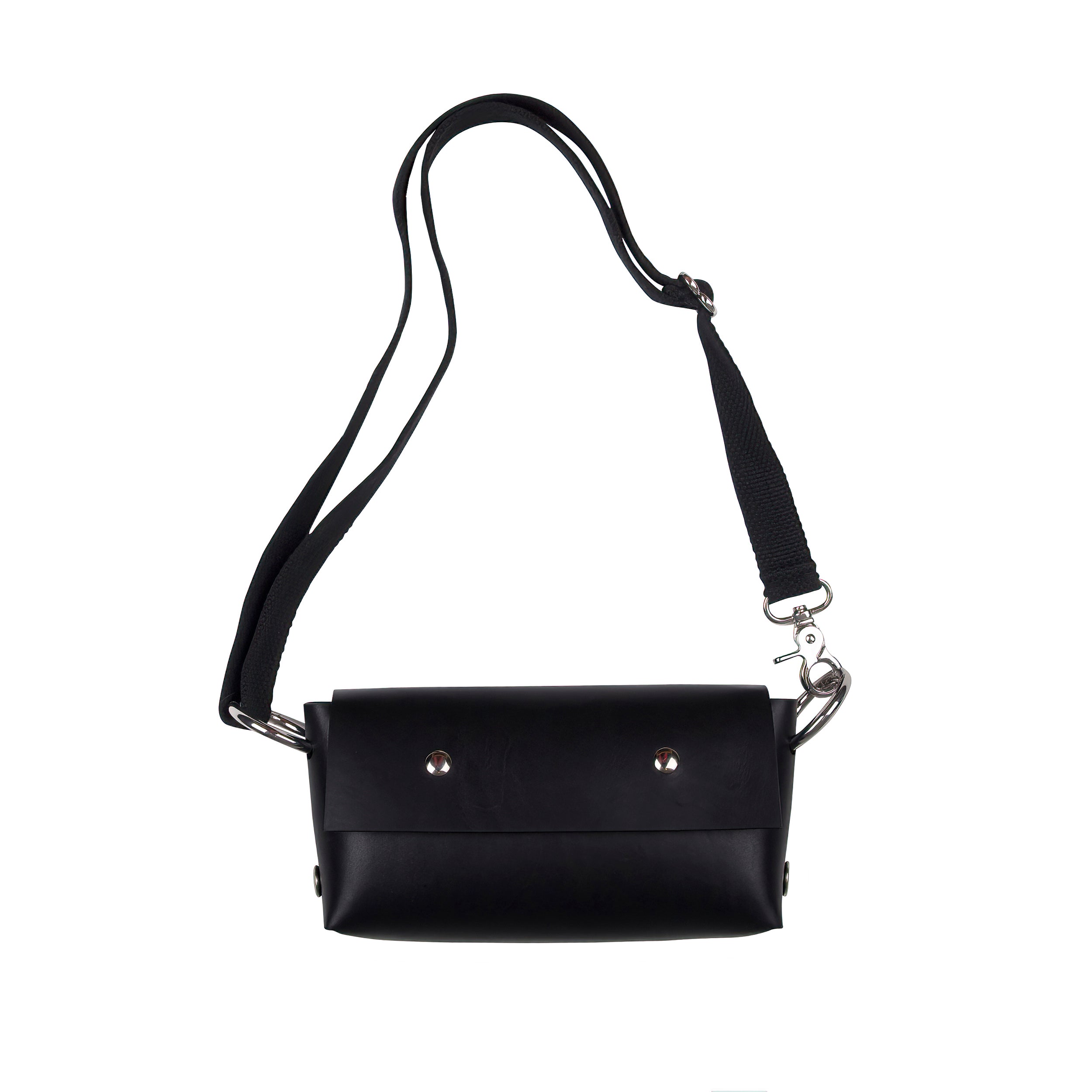 Leather Baguette Bag - Katya Komarova