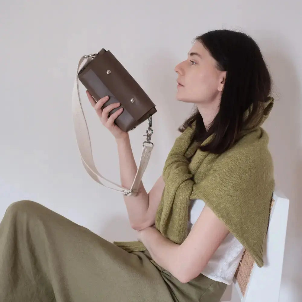 Wide Cotton Strap Katya Komarova