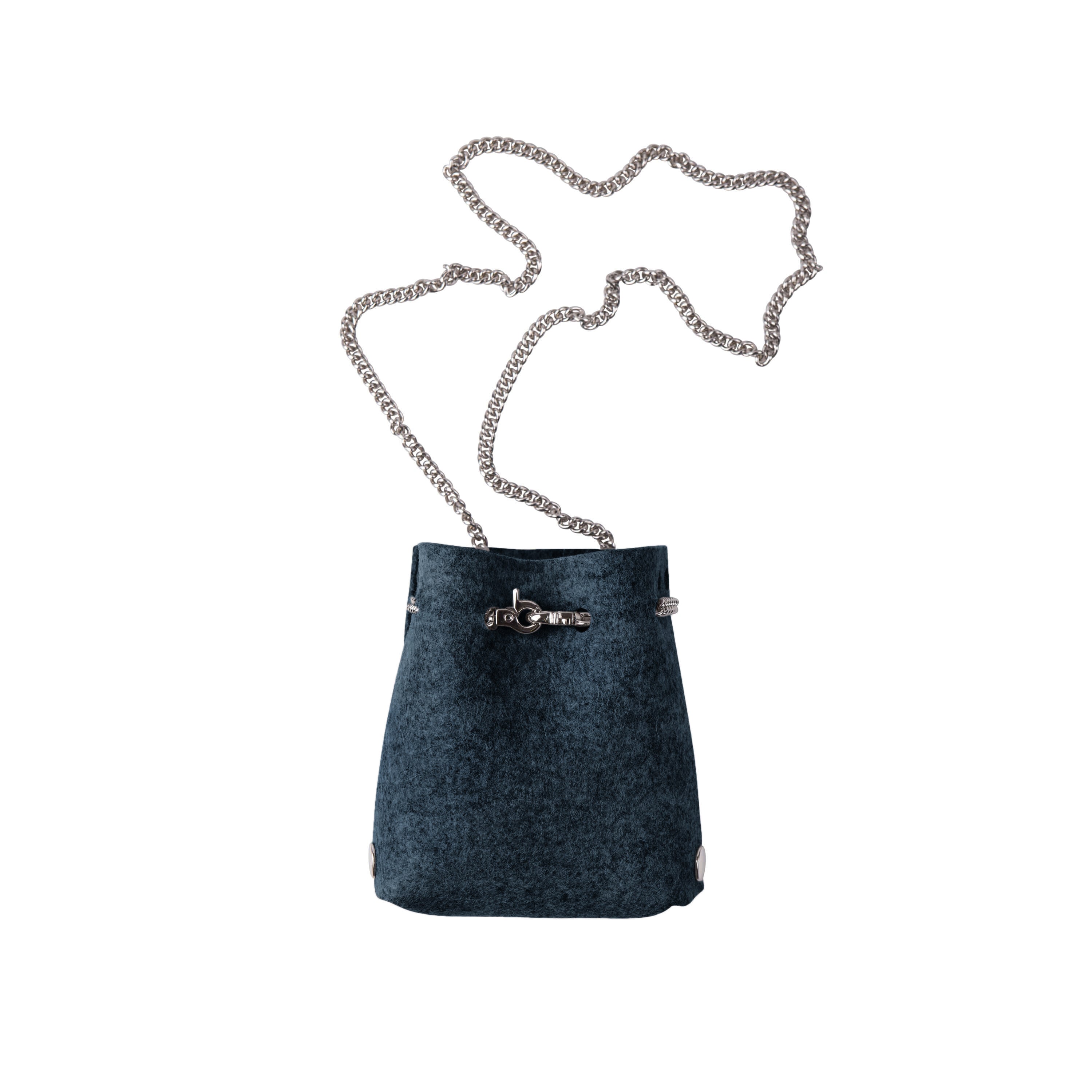 Felt Mini Bucket Bag Katya Komarova