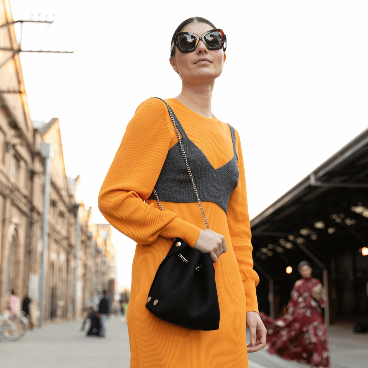 Felt Bucket Bag - Katya Komarova