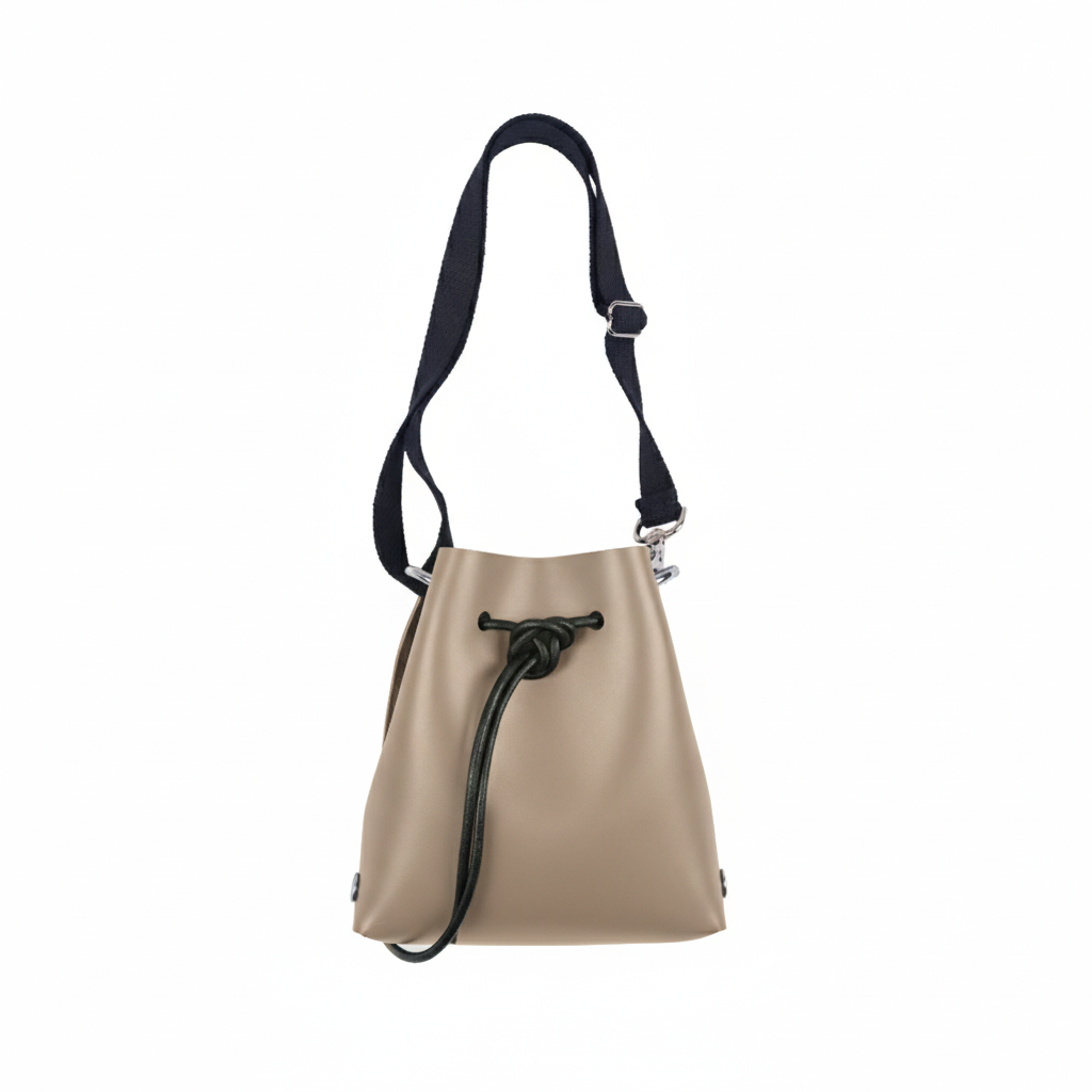 Leather Bucket Bag