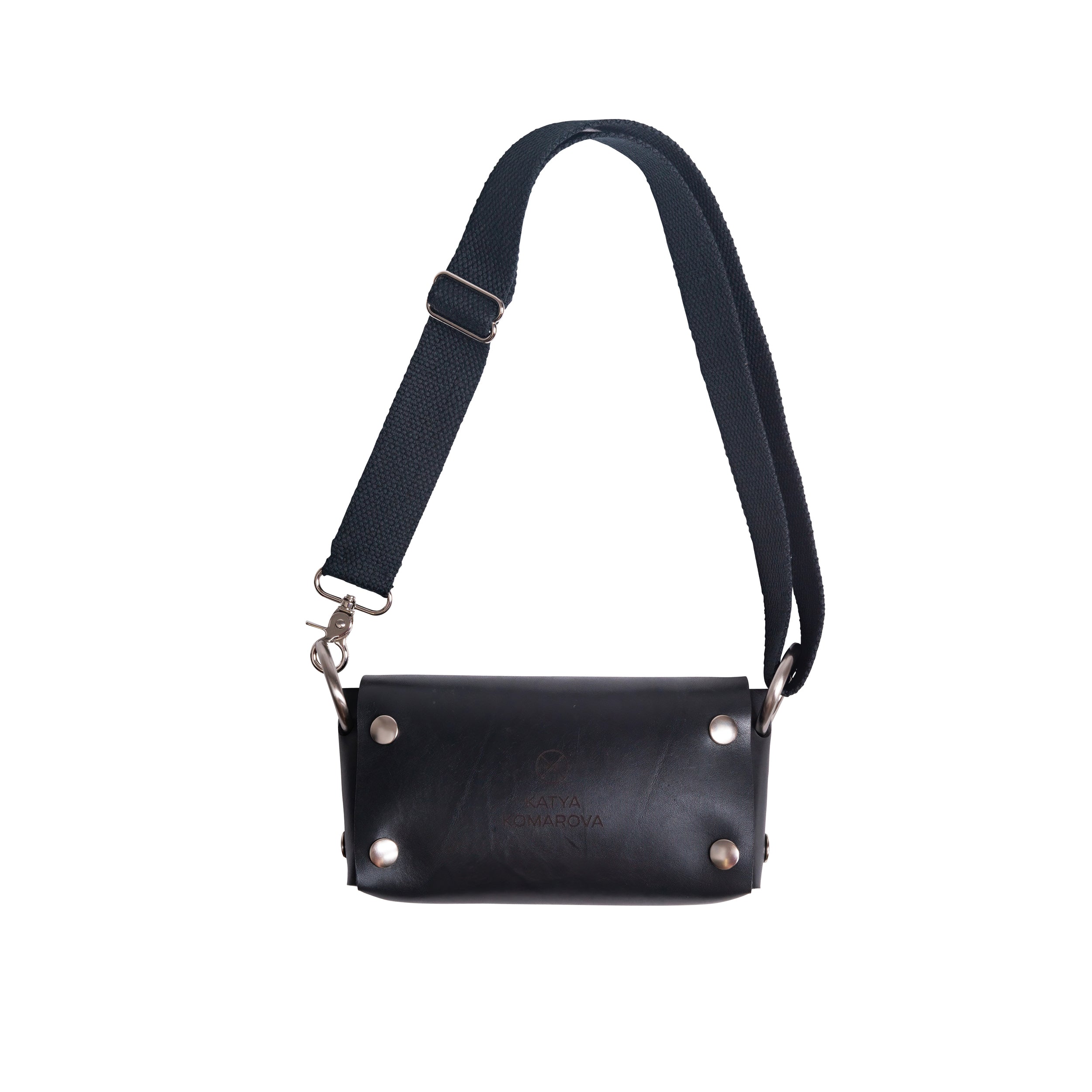 Leather Baguette Bag - Katya Komarova