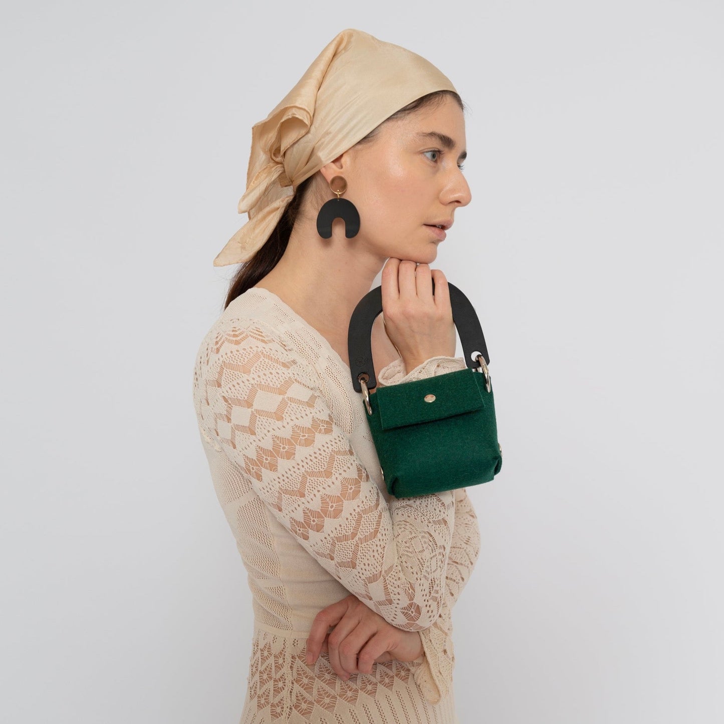 Felt Mini Purse - Katya Komarova