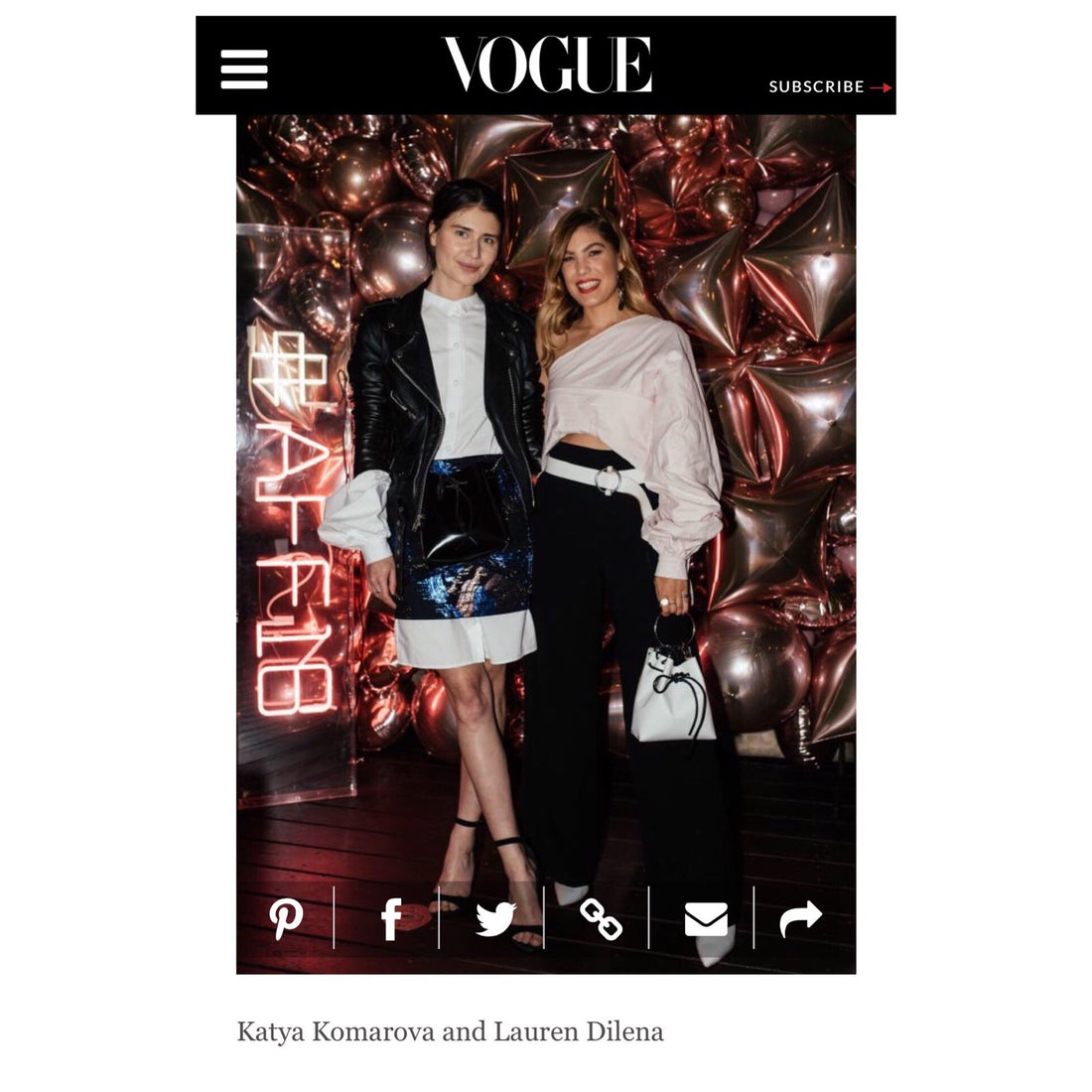 Vogue Australia: Adelaide Fashion Festival Launch