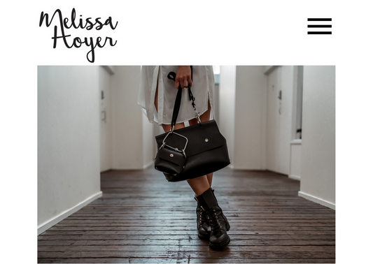 Melissa Hoyer: "The Model-Turned-Sustainable Handbag Designer You Need To Meet Now"