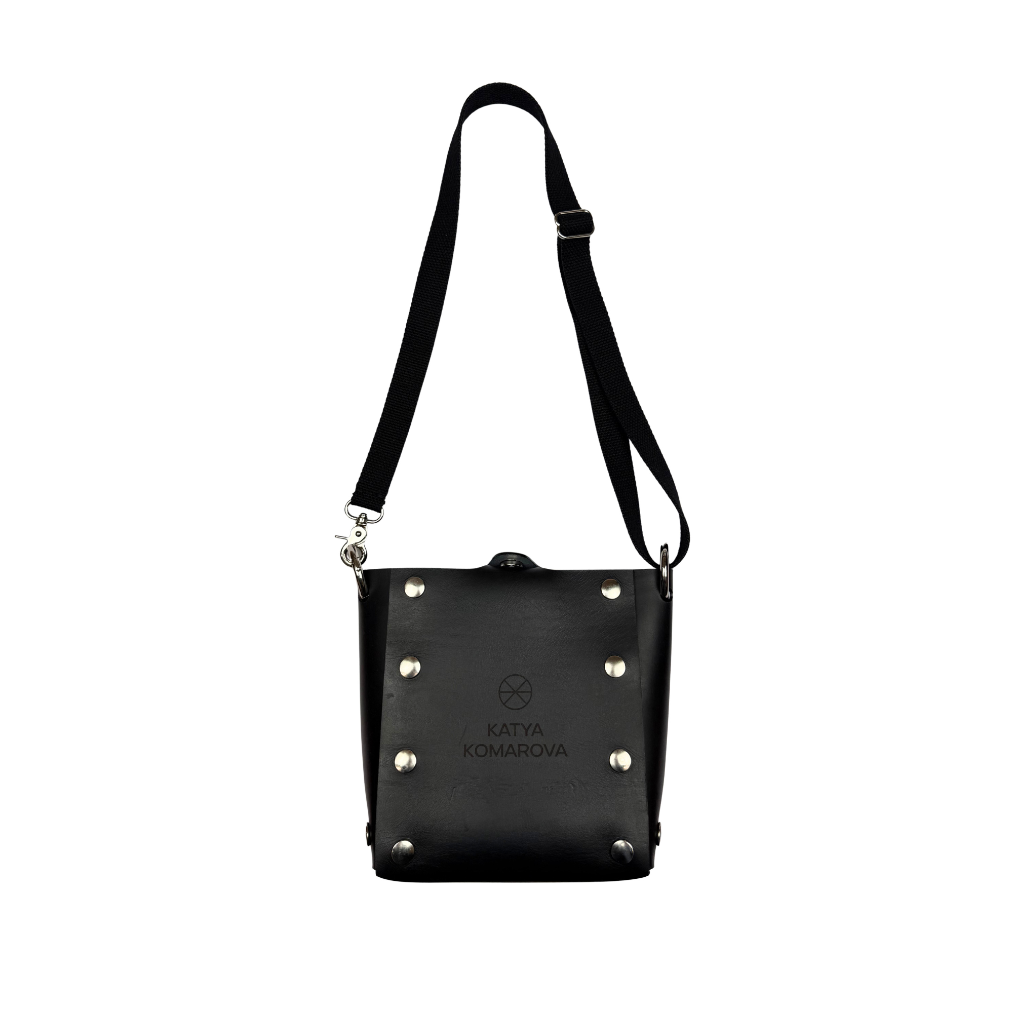 Embellished Leather Mini Tote Bag