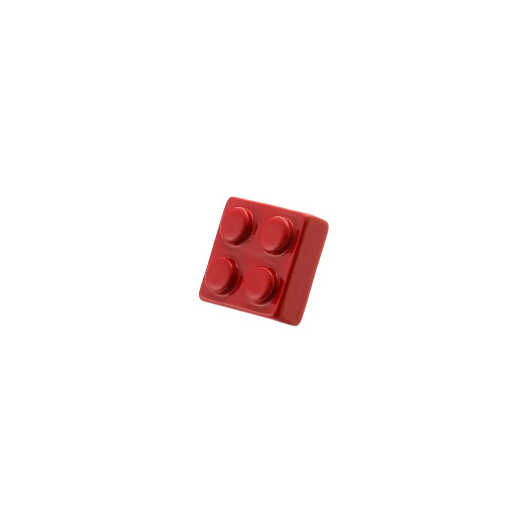 Bag Charm Pin - Red Lego Katya Komarova