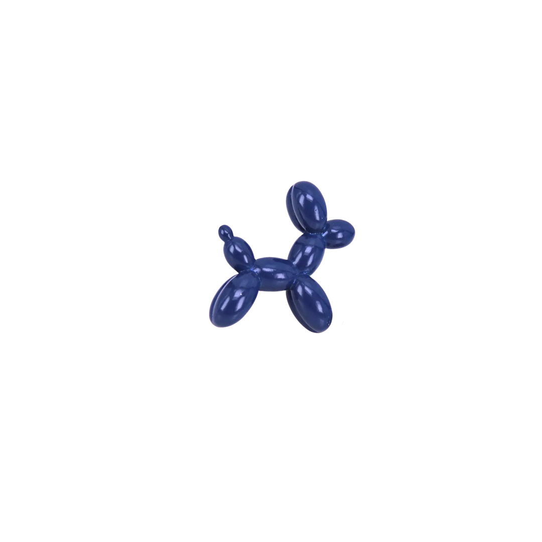 Bag Charm Pin - Blue Balloon Dog Katya Komarova