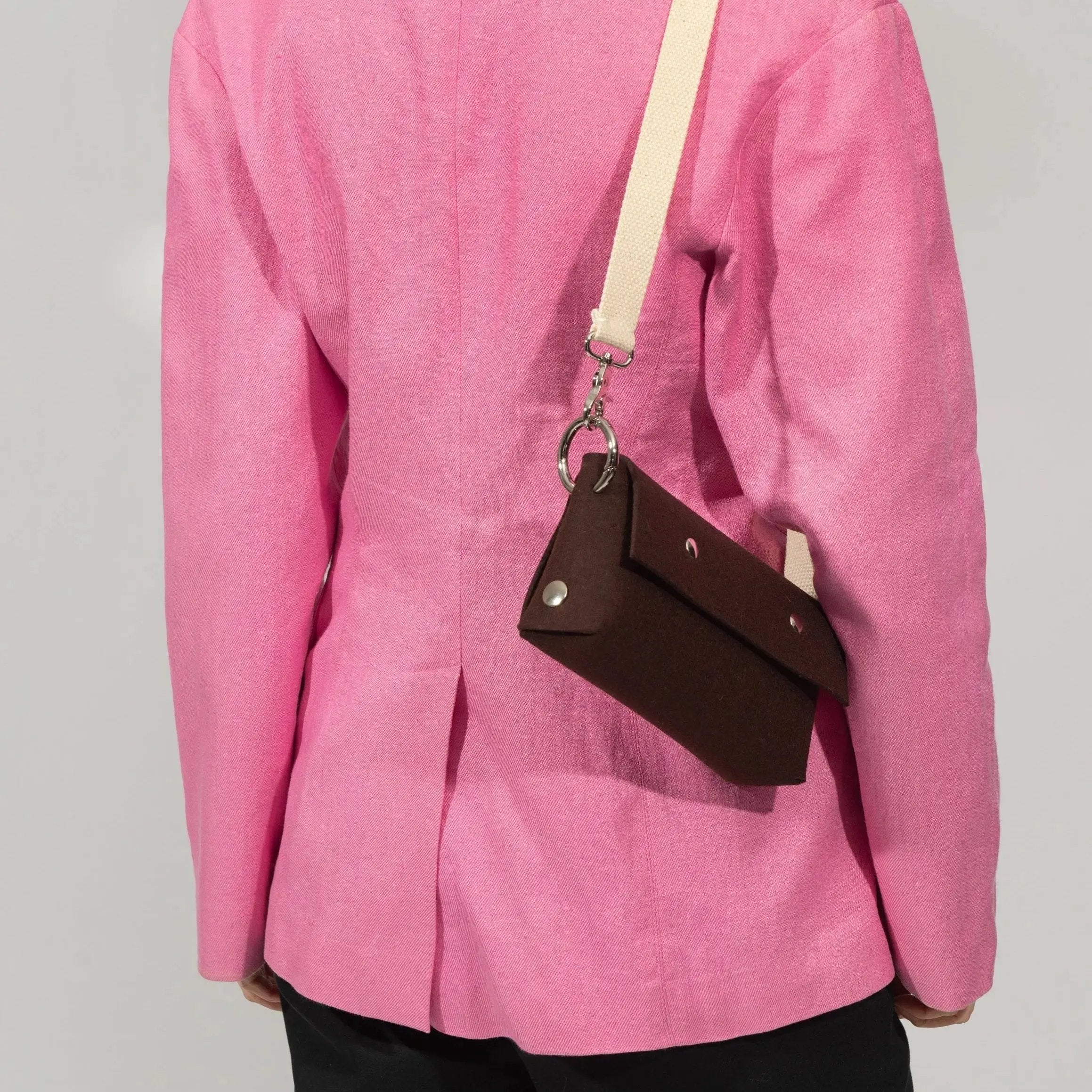 Felt Baguette Bag Katya Komarova