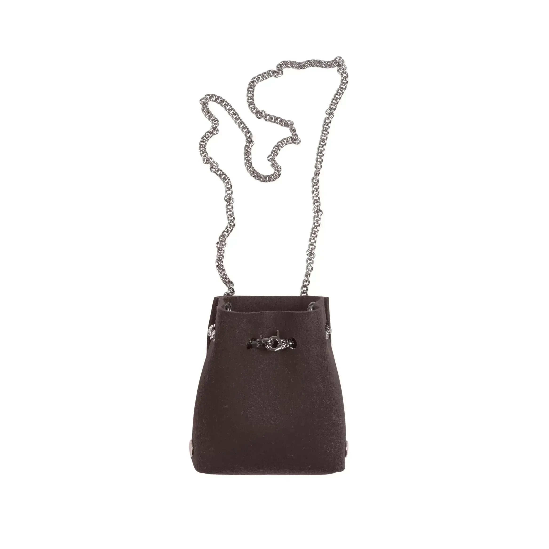 Felt Mini Bucket Bag - Katya Komarova