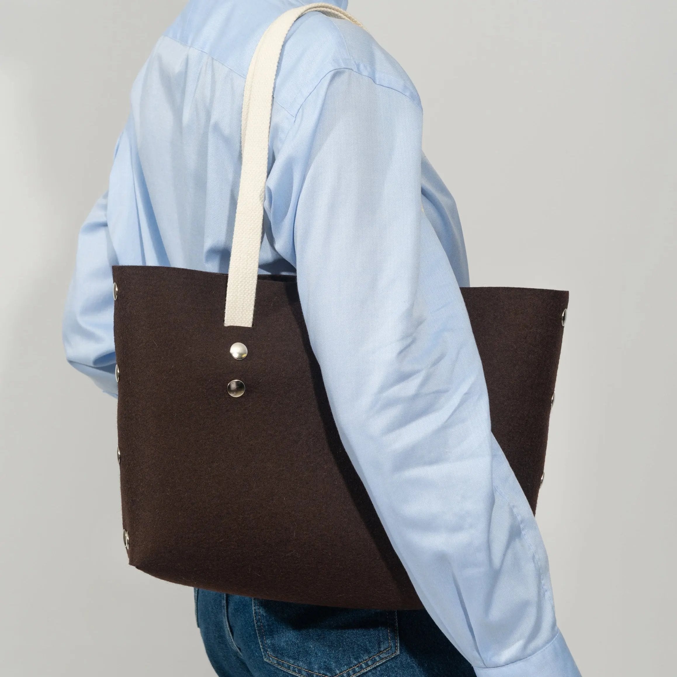 Felt Tote Bag Katya Komarova
