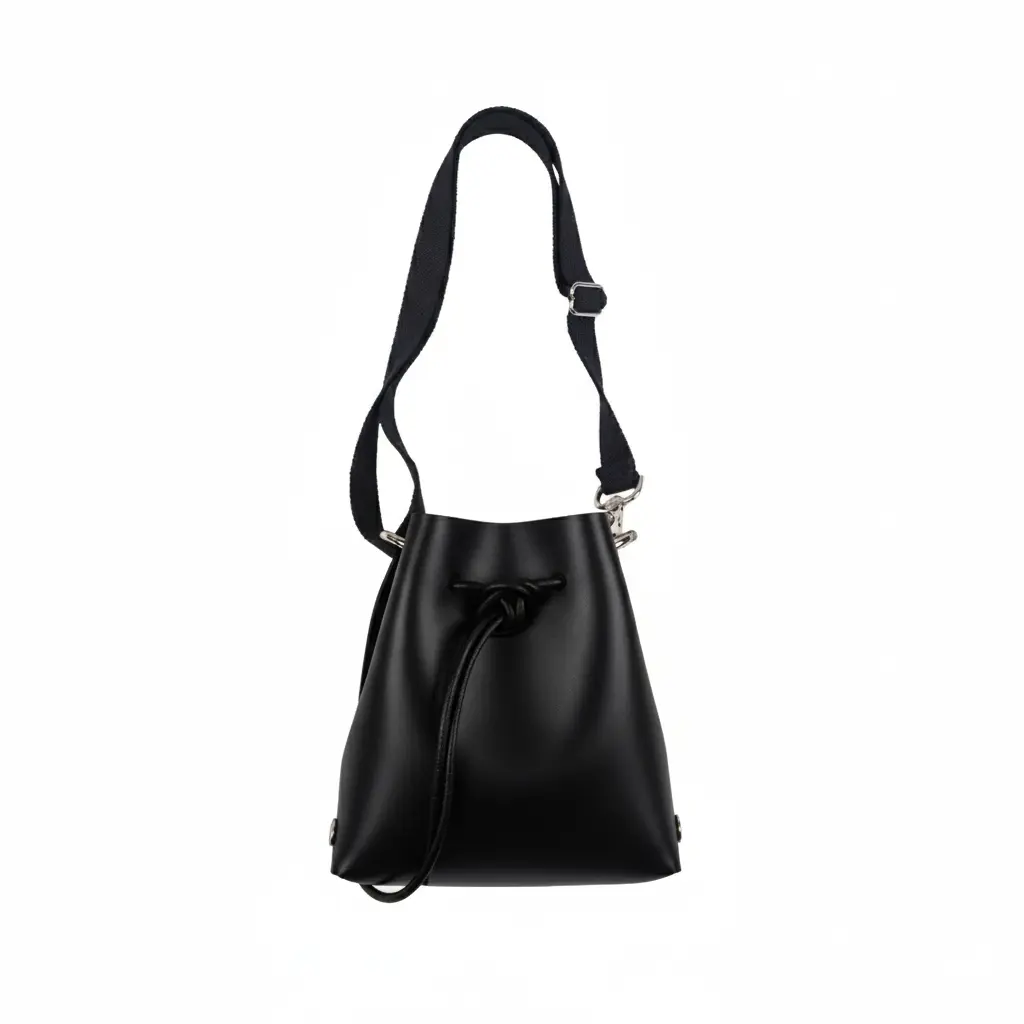 Leather Bucket Bag Katya Komarova