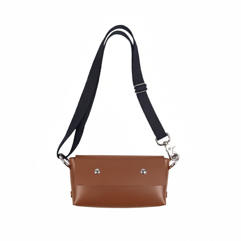 leather baguette bag