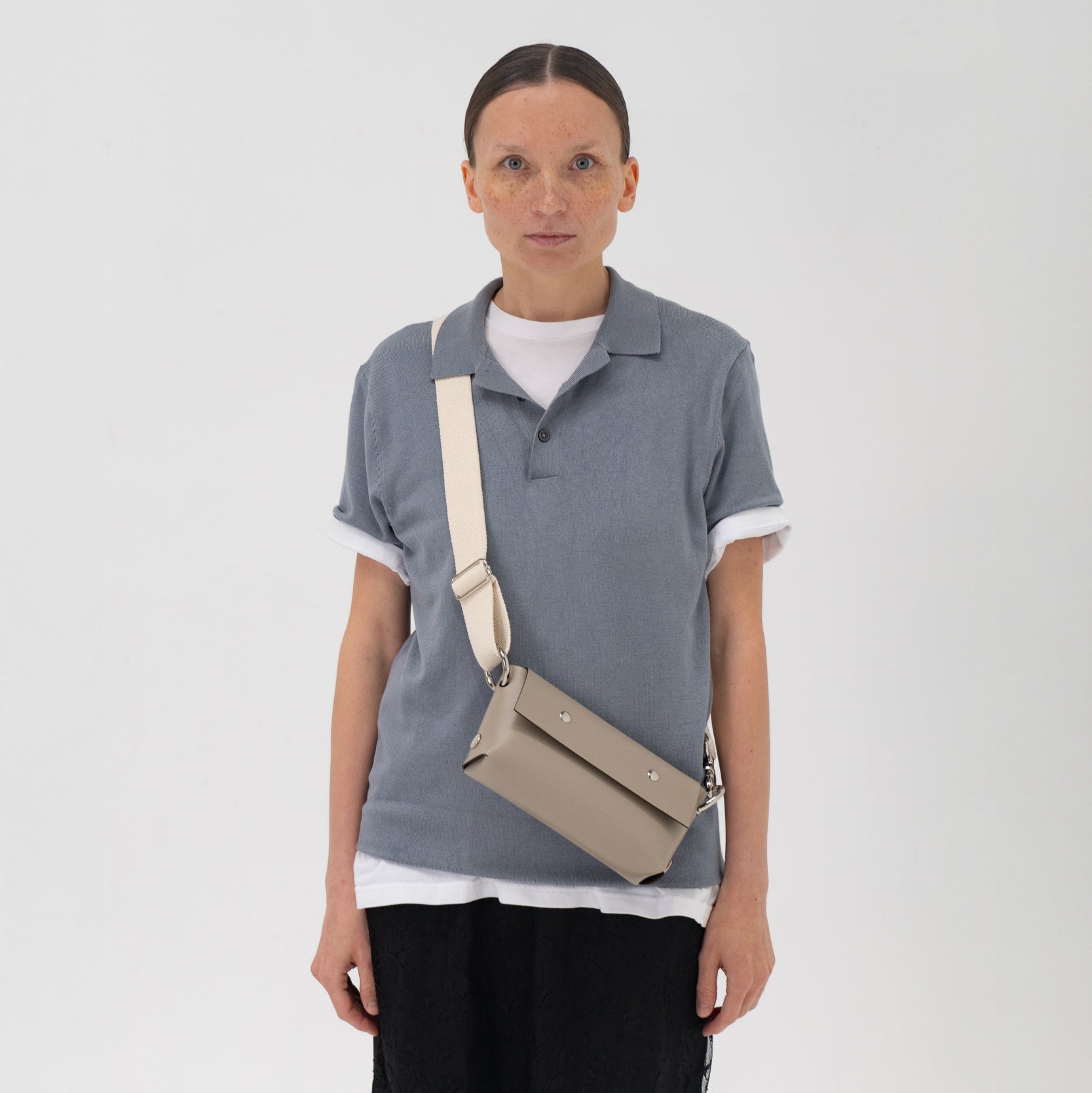 leather baguette bag crossbody