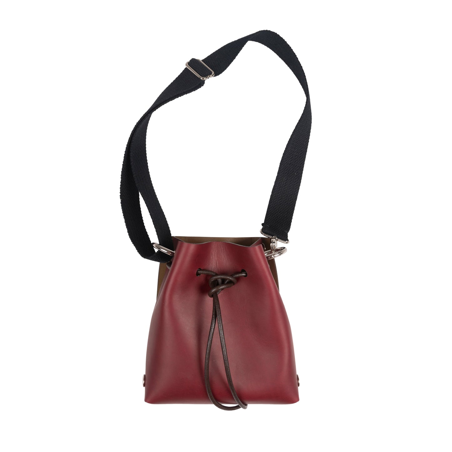 Leather Bucket Bag Katya Komarova