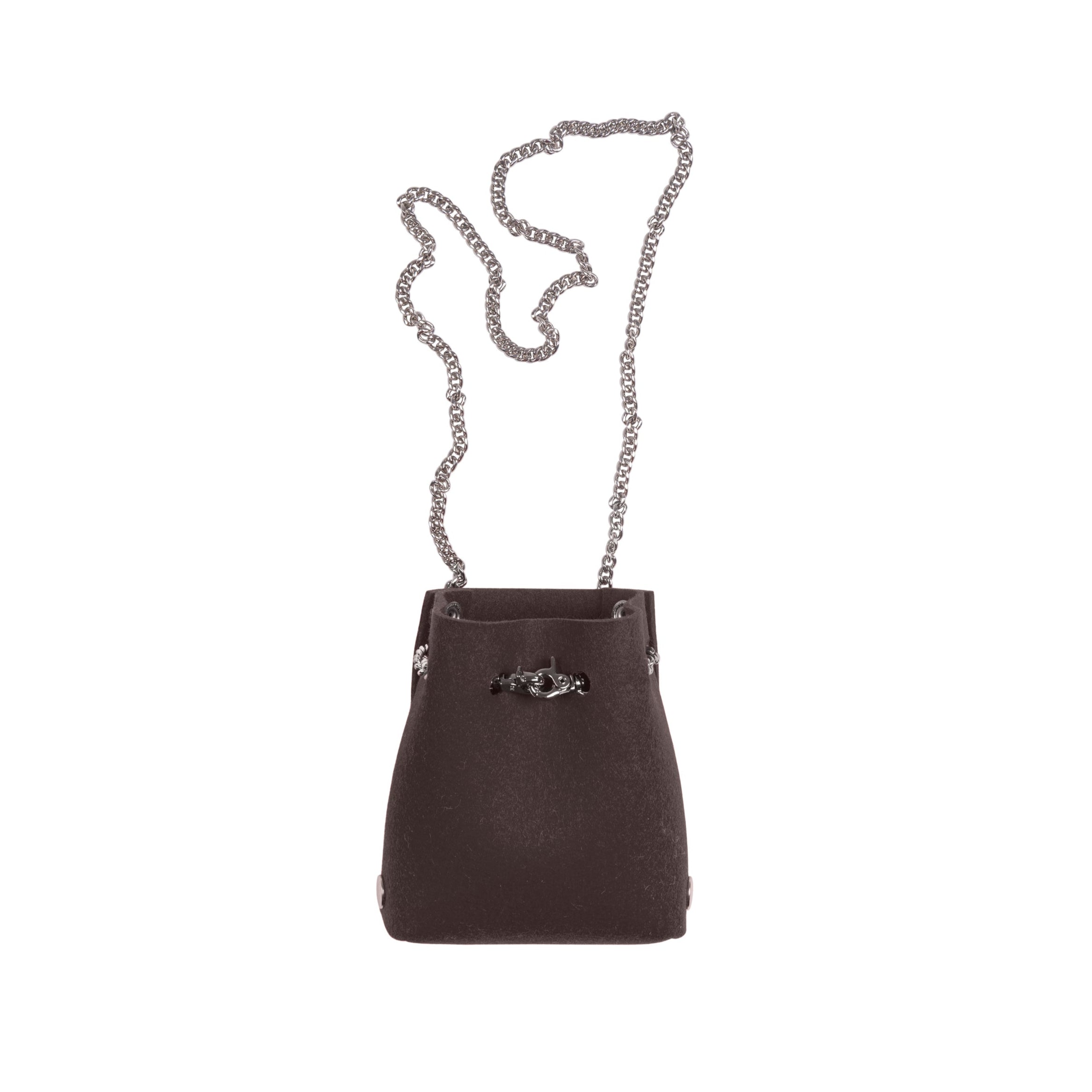 Felt Mini Bucket Bag - Katya Komarova