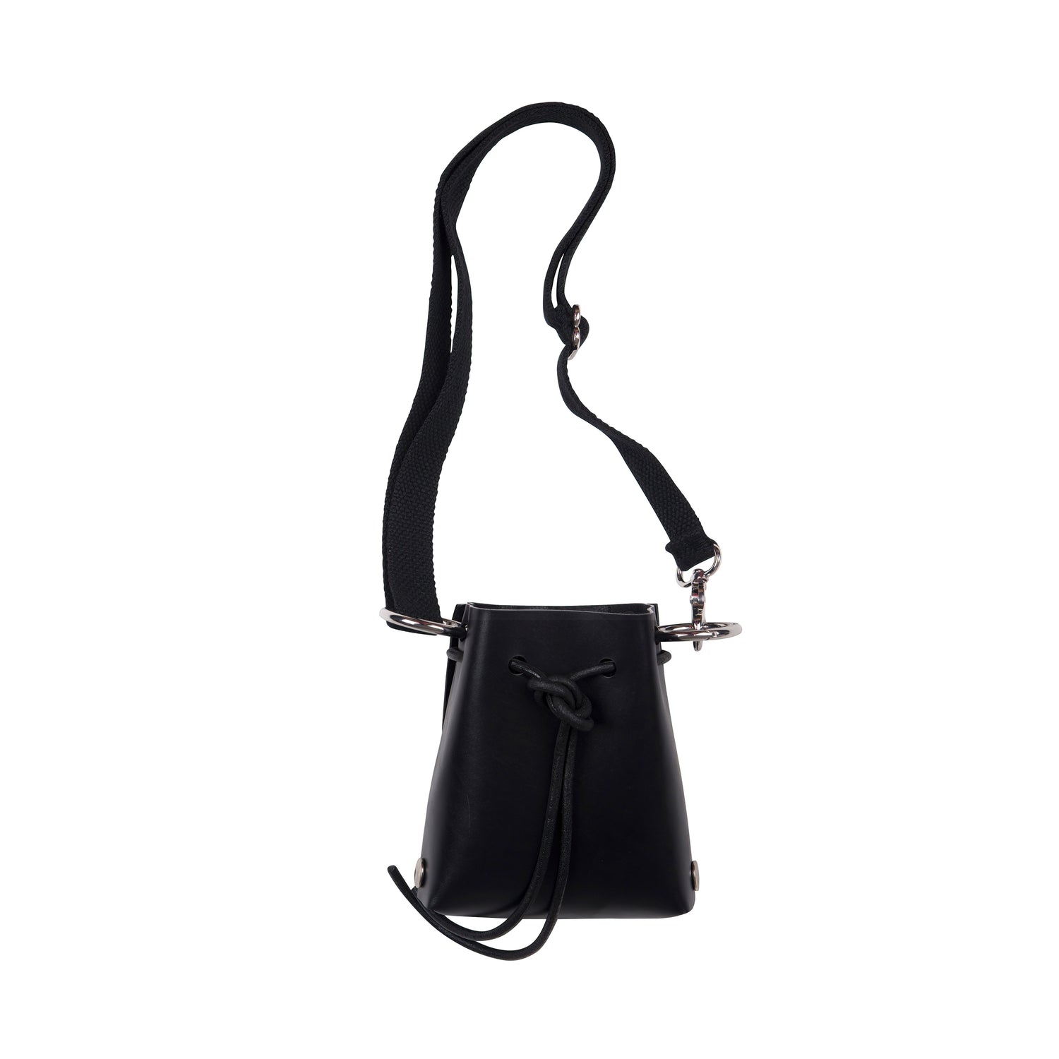 Leather Mini Bucket Bag - Katya Komarova