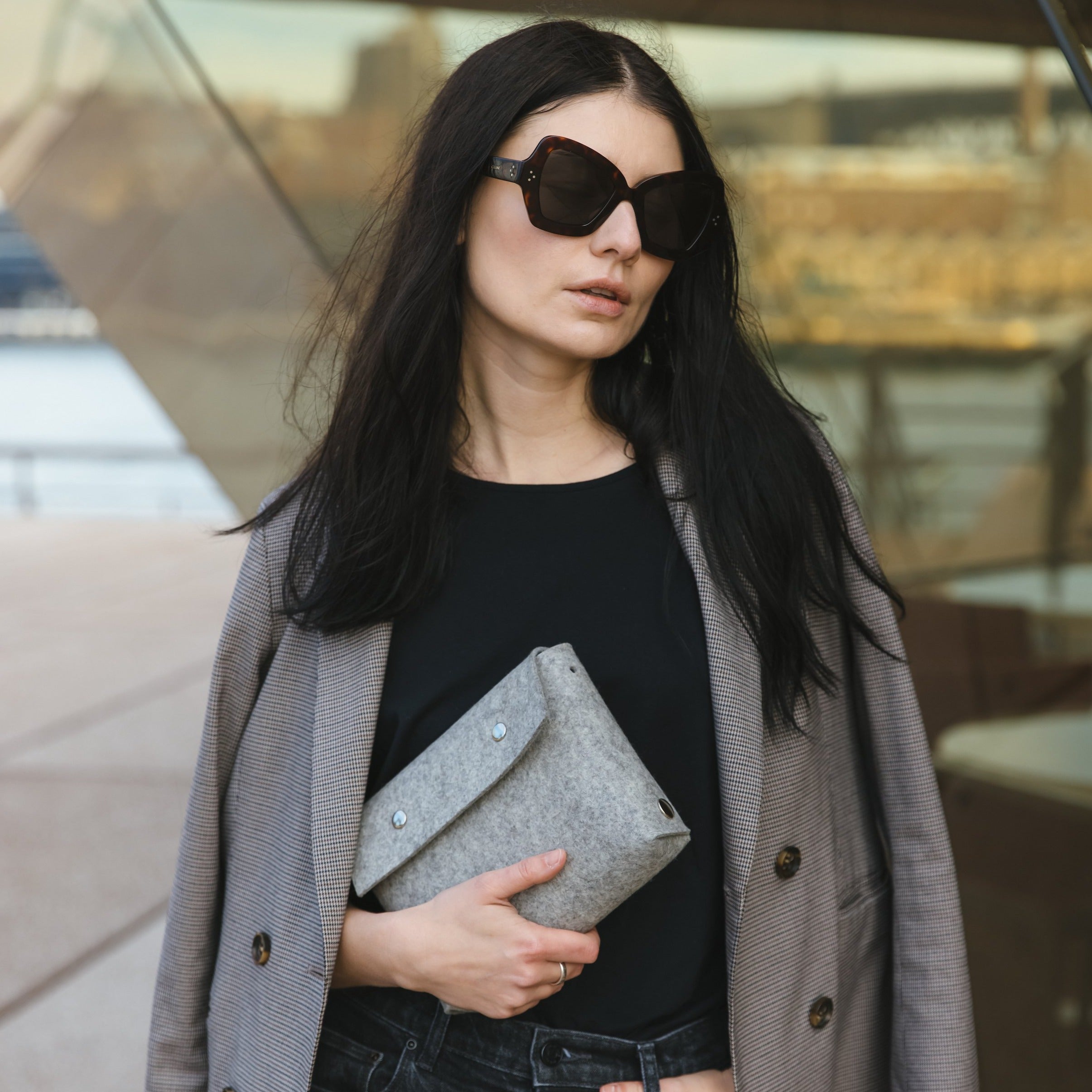Felt Mono Purse - Katya Komarova